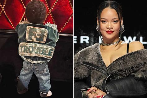 Rihanna's Son in Adorable Fendi Jacket: See Photo 